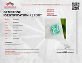 1.25 Carats Emerald Asscher Cut Stone